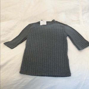 NWT Topshop grey top
